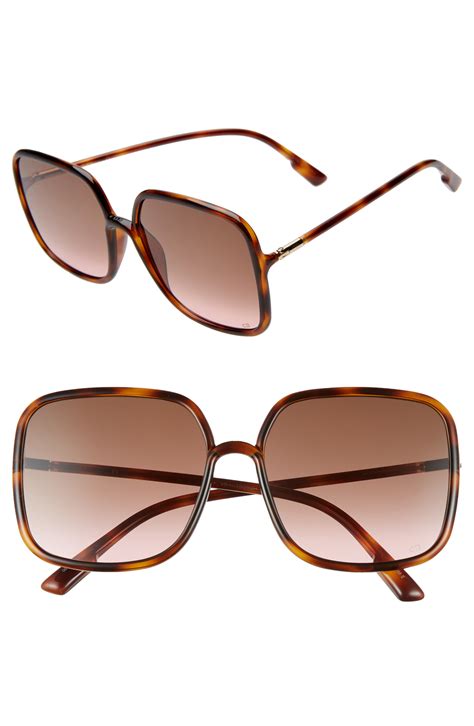 dior stellair 59mm square sunglasses